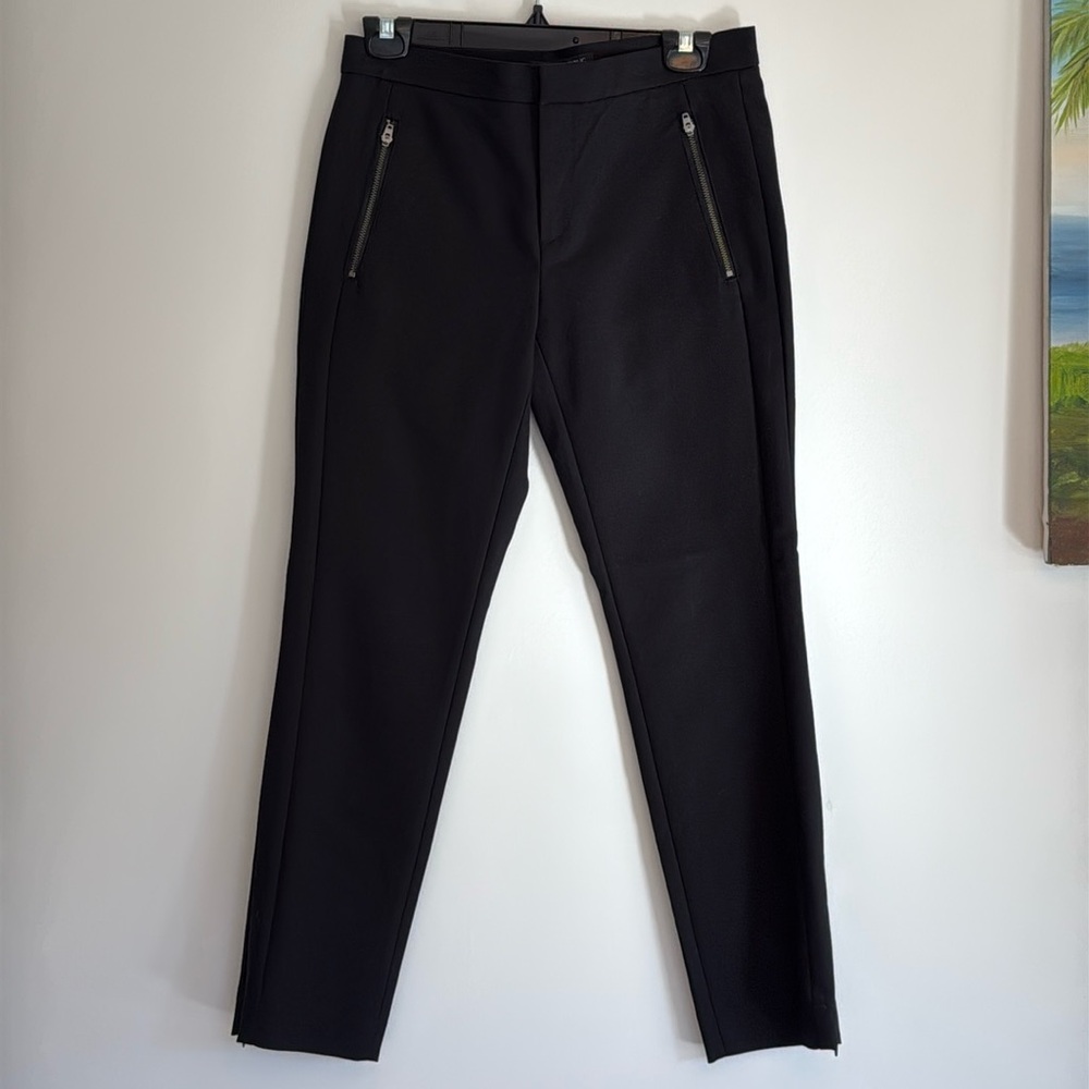 Banana republic Addison fit slim ankle pants in black size 2S NWT